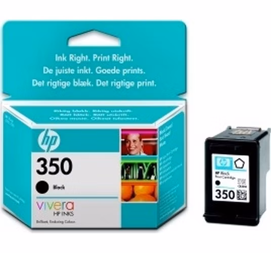 HP 350 - čierna atramentová kazeta, CB335EE