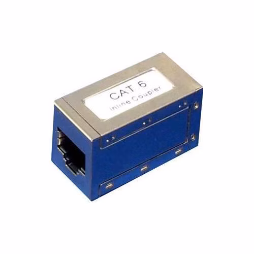 Spojka 2x RJ45 STP Cat6