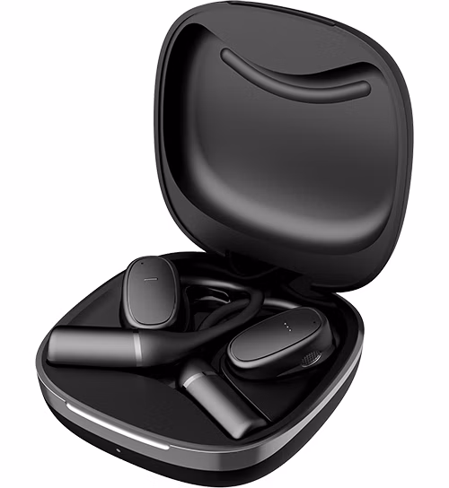 Bezdrátová Bluetooth sluchátka Viking V49/BT/Bezdrát/Černá