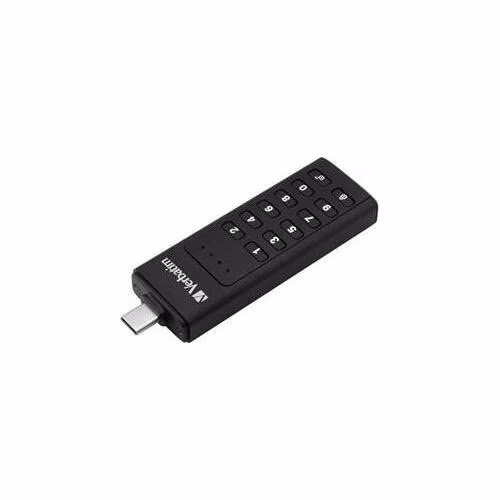 VERBATIM Keypad Secure Drive USB-C 128GB USB 3.2 Gen 1
