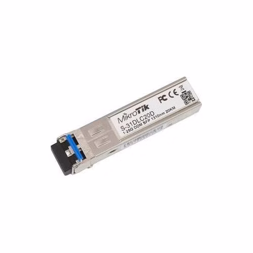 MikroTik SFP modul S-31DLC20D, SM, 20km, 1.25G, 2x LC