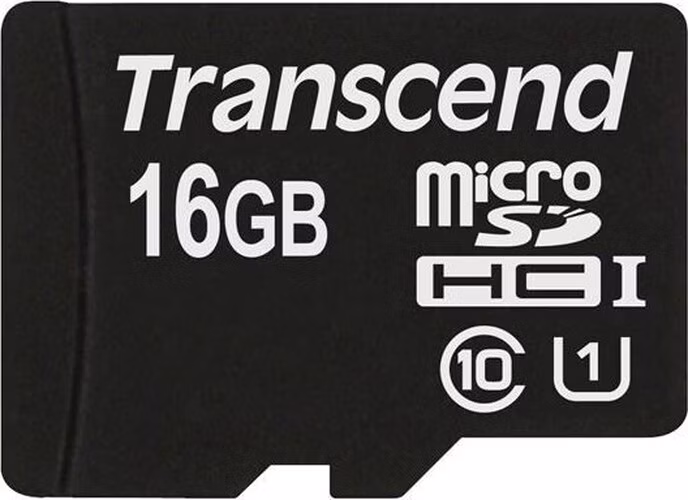 Karta TRANSCEND MicroSDHC 16GB Premium, Class 10 UHS-I 300x, bez adaptéra