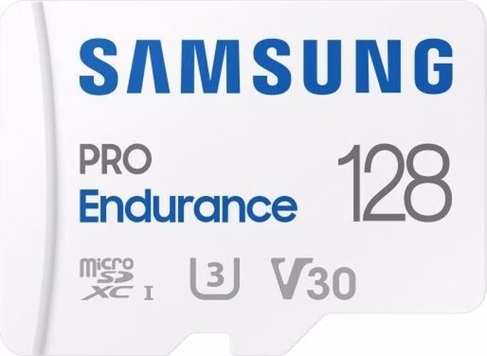 Samsung PRO Endurance/micro SDXC/128GB/100MBps/UHS-I U3 / Class 10/+ Adaptér