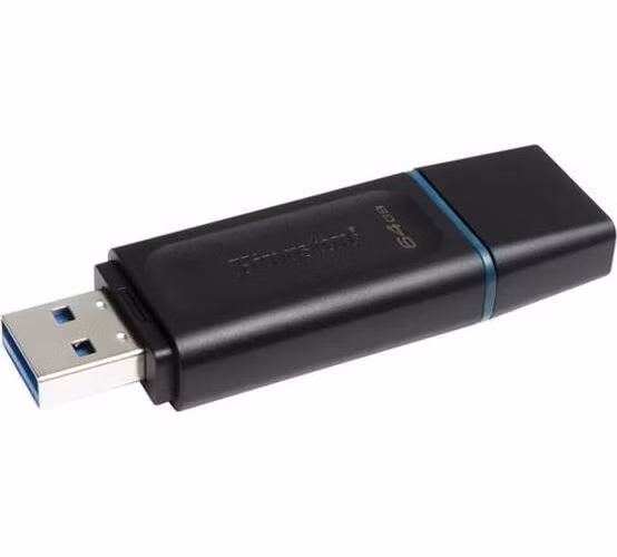 KINGSTON 64GB USB3.2 Gen 1 DataTraveler Exodia (Black + Teal)