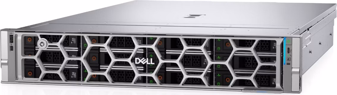 DELL PowerEdge R570/ 16x 2.5"/ Xeon 6507P/ 1x 32GB/ 960GB SSD/ H965i/ iDRAC 10 Enterprise 17G/ 2x 1100W/ 3Y Basic