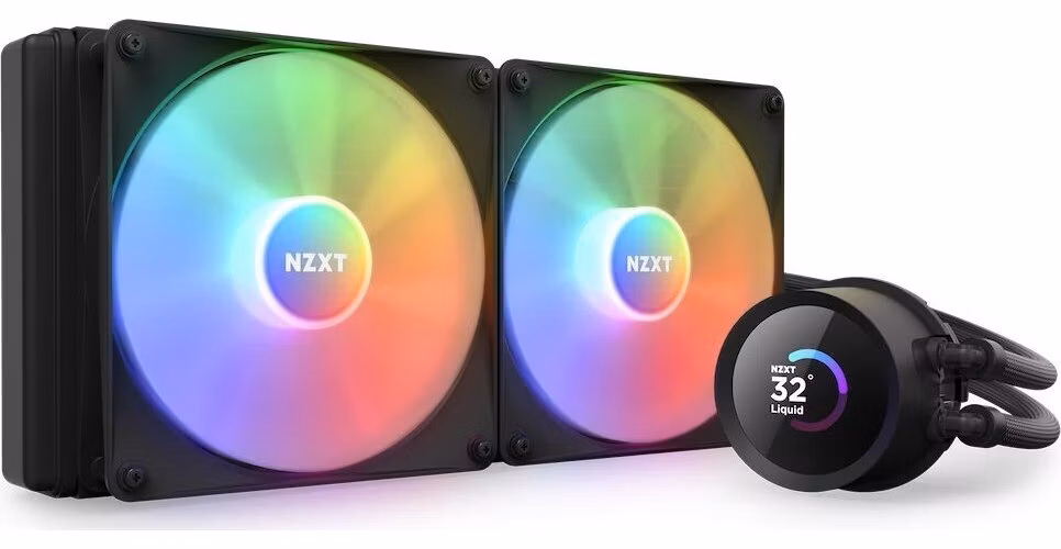 NZXT vodní chladič Kraken 280 RGB / 2x140mm fan / LCD disp. / 6 let / LGA1851 / AM5
