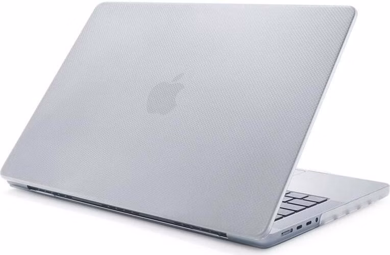 Pipetto kryt Hardshell Dots Case pre Macbook Air 15" M2/M3/M4/M5 - Frosted Clear