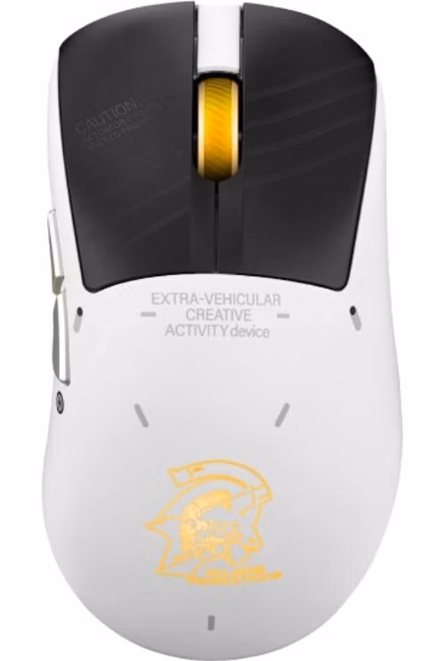 ASUS myš ROG KERIS II ORIGIN-KJP, Bezdrátová, ARGB, bílá