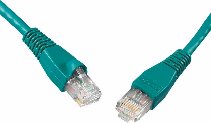 SOLARIX patch kábel CAT6 UTP PVC 2m zelený snag-proof