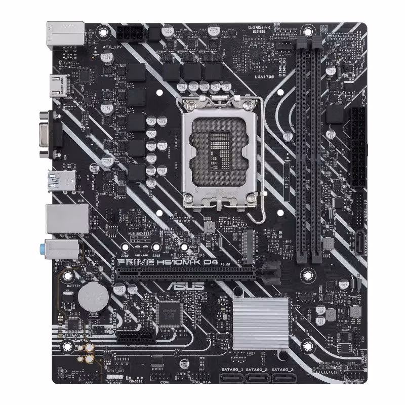ASUS MB Sc LGA1700 PRIME H610M-K DDR4, Intel H610, 2xDDR4, 1xHDMI, 1xVGA, mATX