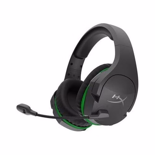 HP HyperX CloudX Stinger Core - Wireless Gaming Headset (Black-Green) - Xbox