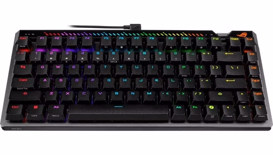 ASUS klávesnice ROG Falchion ACE 75 HE, Mechanická, USB-C, US, černá