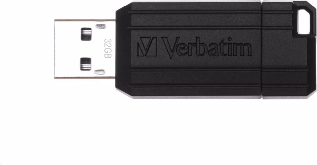 VERBATIM Flash disk 32 GB Store 'n' Go PinStripe, čierny