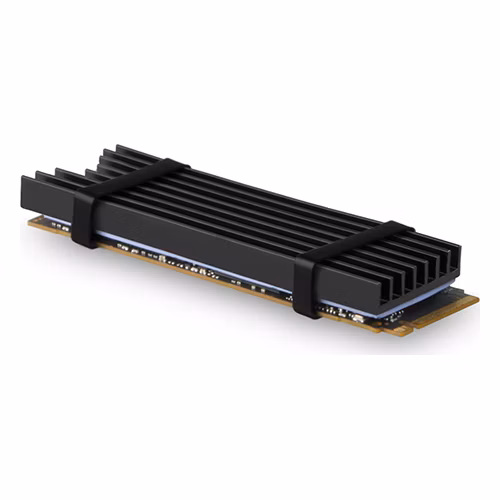 AXAGON hliníkový pasivní chladič pro M.2 SSD / CLR-M2L6 / 2280 / výška chladiče 6mm