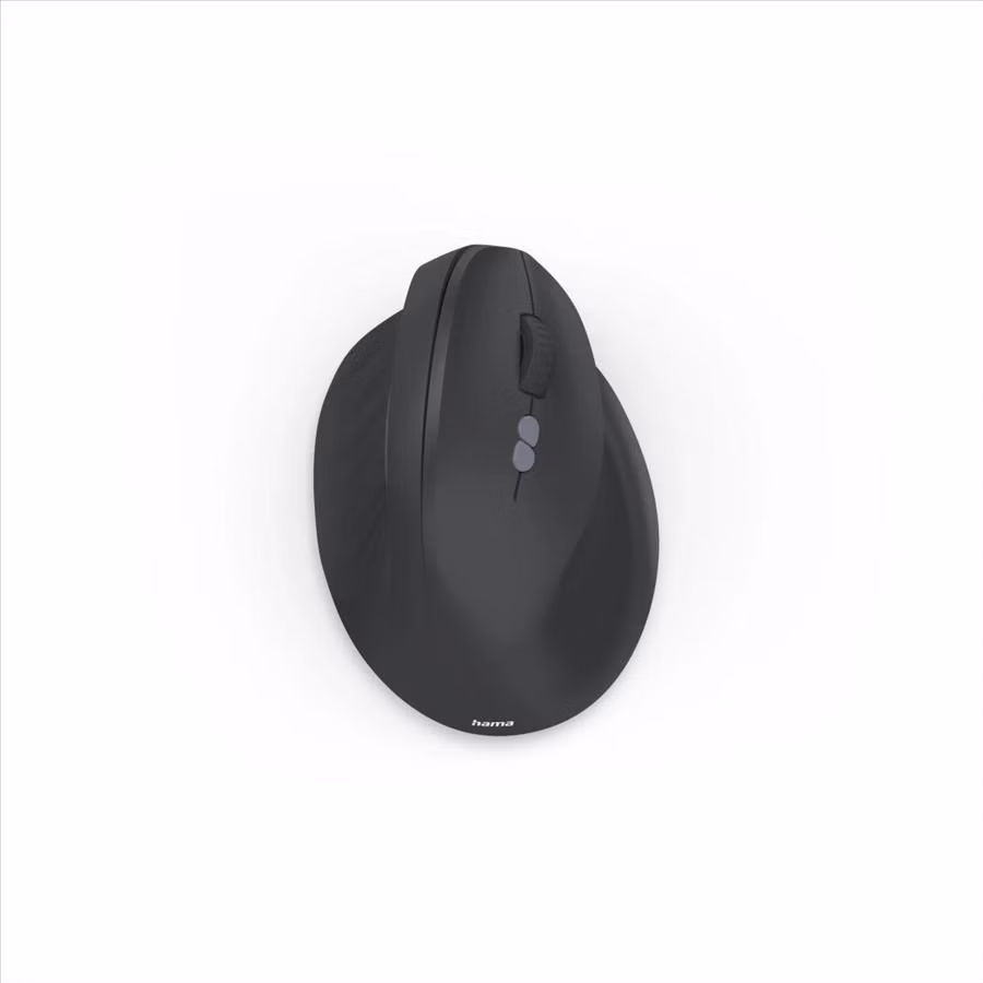 Hama vertikálna ergonomická bezdrôtová myš EWM-500R, pre pravákov, čierna
