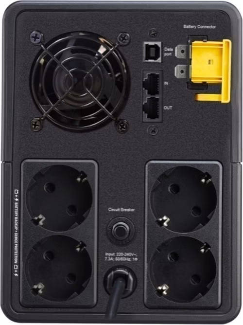 APC Back-UPS 1600VA, 230V, AVR, Schuko zásuvky (900W)