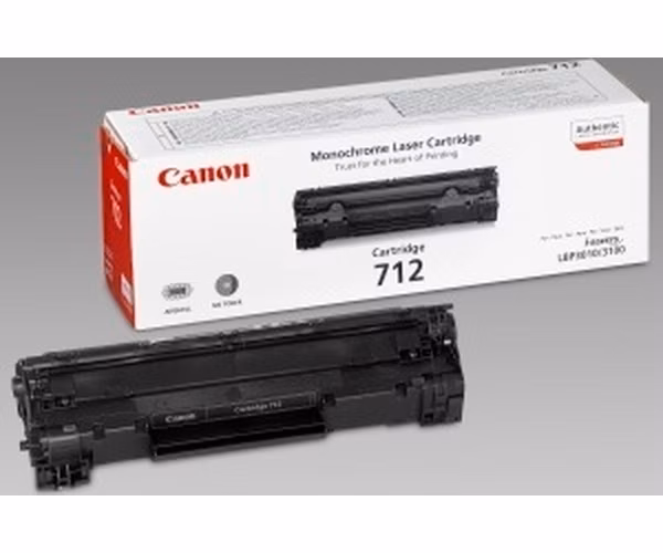 Canon originální toner CRG-712/ LBP-3010 + 3100/ 1500 stran/ Černý