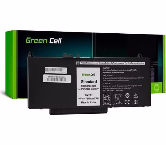 Green Cell Battery 6MT4T 07V69Y for Dell Latitude E5270 E5470 E5570