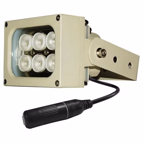 XtendLan Infra osvětlení, 850nm, 15-20m, venkovní, úhel 90 st, 13W, IP66, PoE 802.3af, RJ45 vodotěsná spojka
