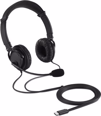 KENSINGTON USB-C Hi-Fi sluchátka s mikrofonem