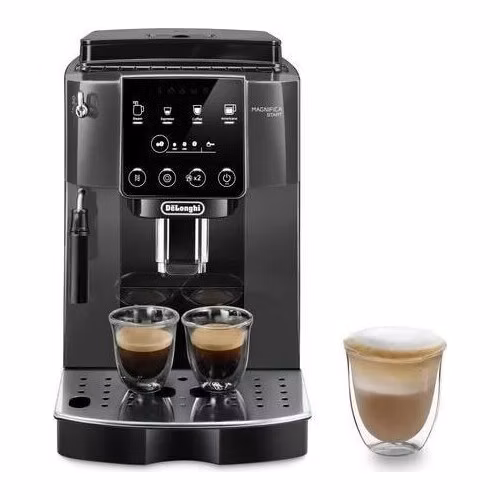 DeLonghi Magnifica Start ECAM 220.22.GB automatický kávovar, espresso, vestavěný mlýnek, 1450 W, 15 bar, černý