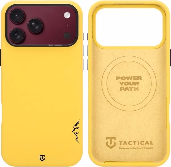 Tactical MagForce Velvet Smoothie 2.0 Kryt Apple iPhone 18 Pro/17 Pro žltý