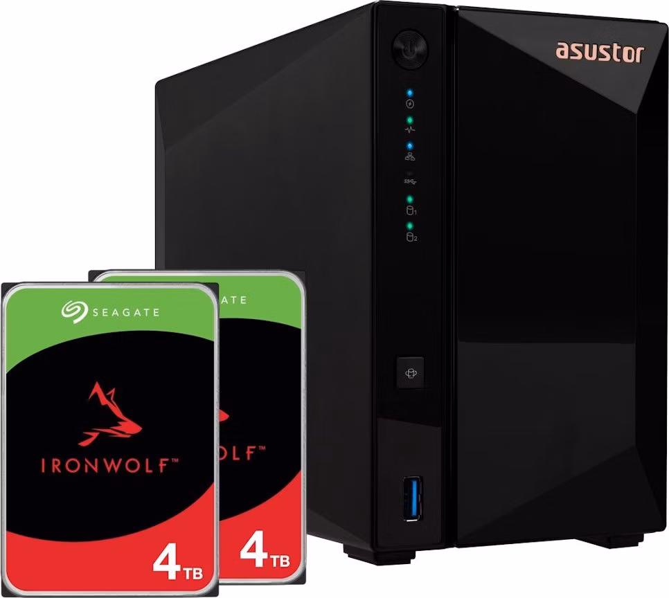 Asustor NAS AS3302T v2  2x HDDSEG1020