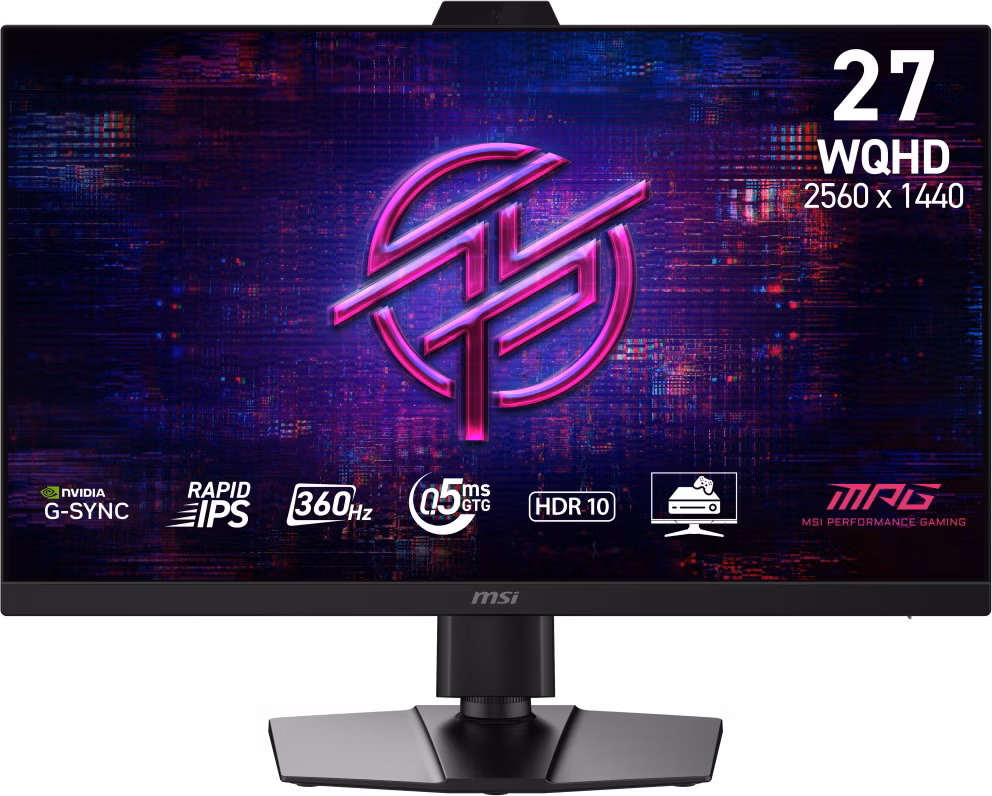 MSI Gaming MPG 272QRF X36/ 27"/ 2560x1440/ IPS/ 0,5ms/ 360Hz/ 400cd/m2/ 1000:1/ HDMI/ DP/ VESA/ černý