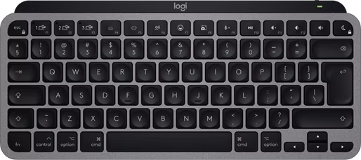 Logitech® MX Keys Mini For Mac Minimalist Wireless Illuminated Keyboard-SPACE GREY-US INT'L-BT