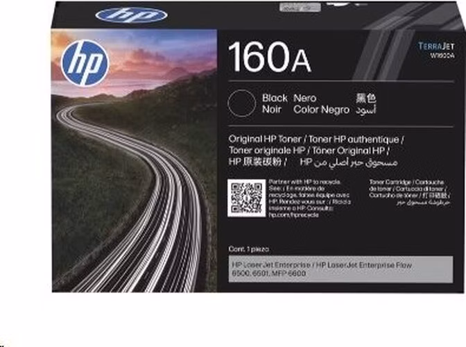 Čierna originálna tonerová kazeta HP 160A LaserJet / cca 10 500 stran/