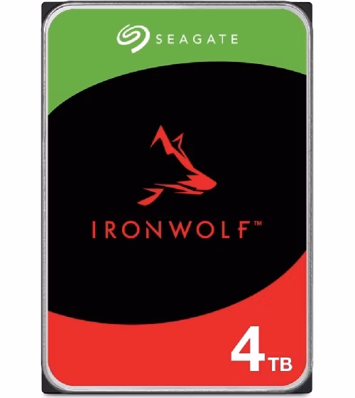 Seagate IronWolf 4TB HDD / ST4000VN006 / Interní 3,5" / 5400 rpm / SATA III / 256 MB