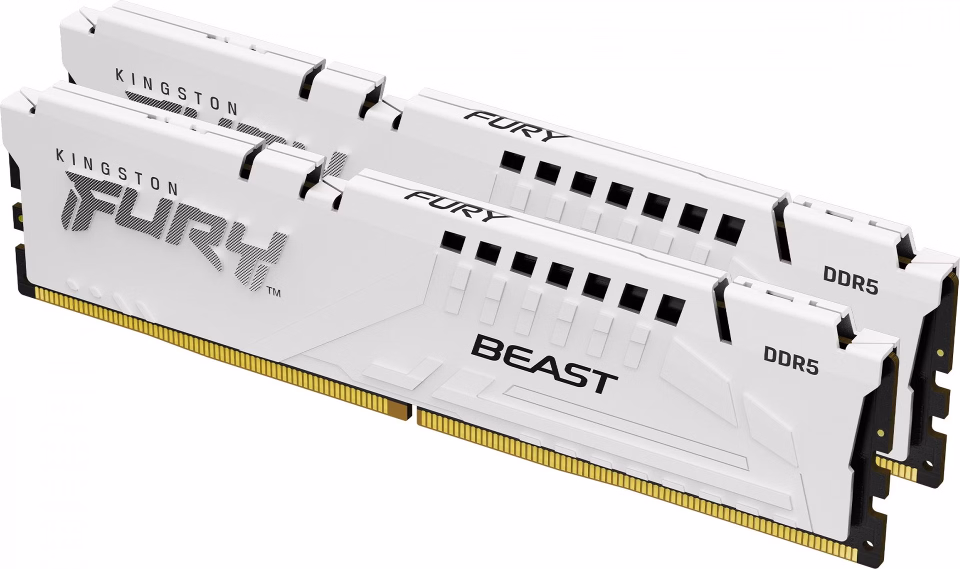 KINGSTON FURY Beast White EXPO 64GB DDR5 6000MT/s / CL30 / DIMM / Kit 2x 32GB