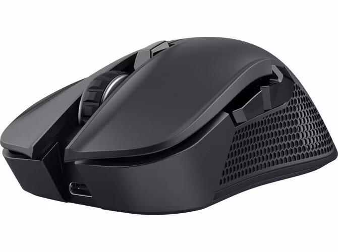 TRUST myš GXT 923 YBAR Gaming Wireless Mouse, optická, USB, černá
