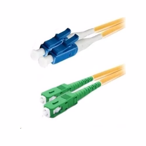 XtendLan duplexný prepojovací kábel SM 9/125, OS2, LC(PC)-SC(APC), LS0H, 2 m