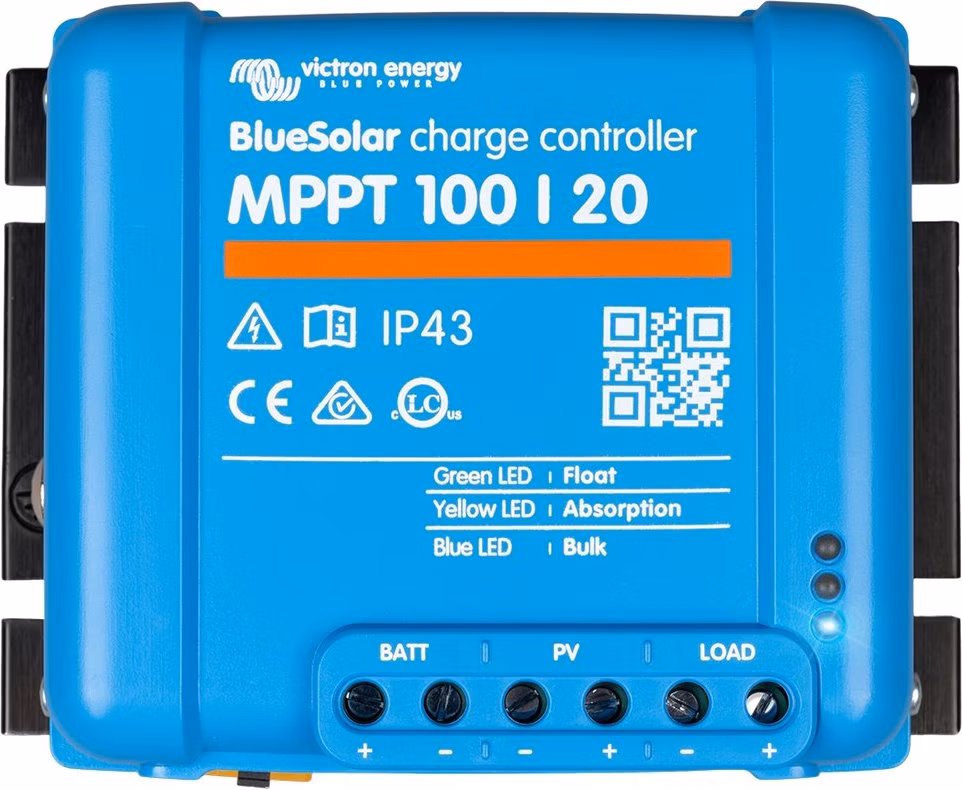 Victron BlueSolar 100/20 MPPT regulátor, 12/24/48V