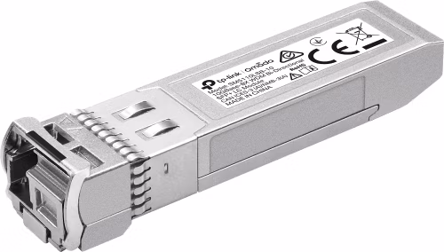 Omada 10Gbase-BX Single-Mode WDM Bi-Directional SFP+ Module SPEC: LC/UPC Connector, TX:1270nm/RX:1330nm, Single-mode, 10