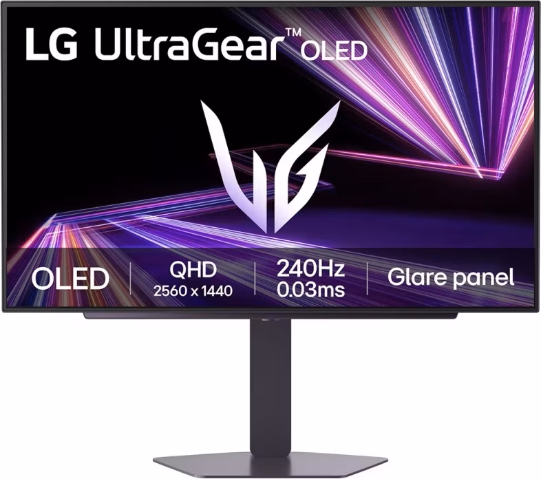 LG 27GX704A-B 27" OLED 2560x1440 Mega:1 0.03ms 275cd HDMI DP USB pivot 240Hz