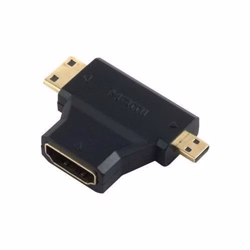 Adaptér PremiumCord HDMI na mini HDMI typu C a micro HDMI typu D