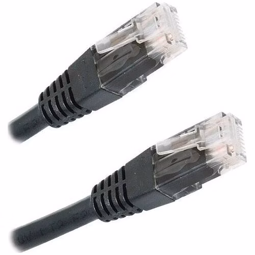 XtendLan Patch kabel Cat6 UTP 0,25m - černý