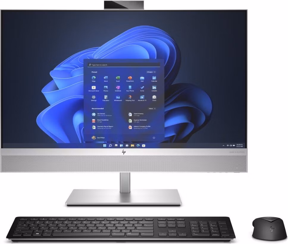 HP EliteOne 870 G9/ AiO/ i5-14500/ 16GB DDR5/ 512GB SSD/ Intel HD/ 27"FHD,matný/ W11P/ kbd+myš/ stříbrný
