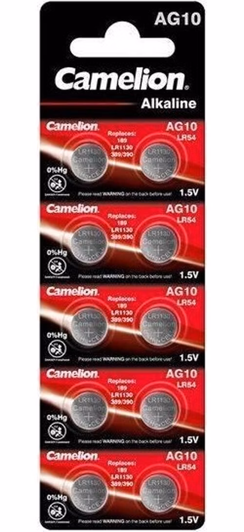 Camelion AG 10-389 alk. (LR54, 1130) 10pack