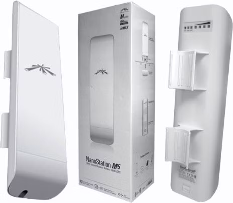 Ubiquiti NanoStation M5, anténa 2x 16dBi, outdoor klient MIMO 5GHz, AirMax Station