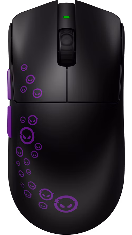 Lorgar MSP81WBK, bezdrôtová herná myš, PixArt 3950, 30 000 DPI, Bluetooth 5.4, 2.4 GHz RF, USB-C, 6 tlačidiel