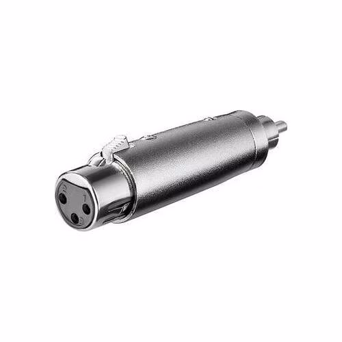 PremiumCord XLR mikrofonní redukce, XLR female - Cinch male