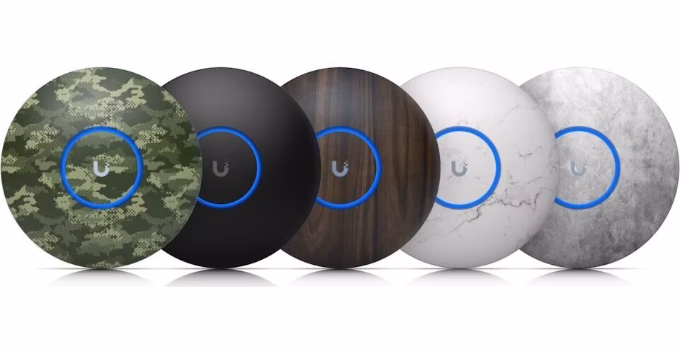 Ubiquiti Kryt pro UniFi 6+, UniFi 6 Lite a UniFi nanoHD, vzor tkanina - sada 3 kusů