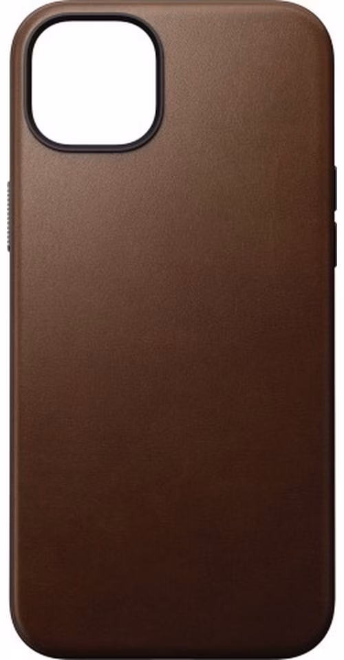Nomad kryt Modern Leather Case Magsafe pre iPhone 15 Plus - Brown
