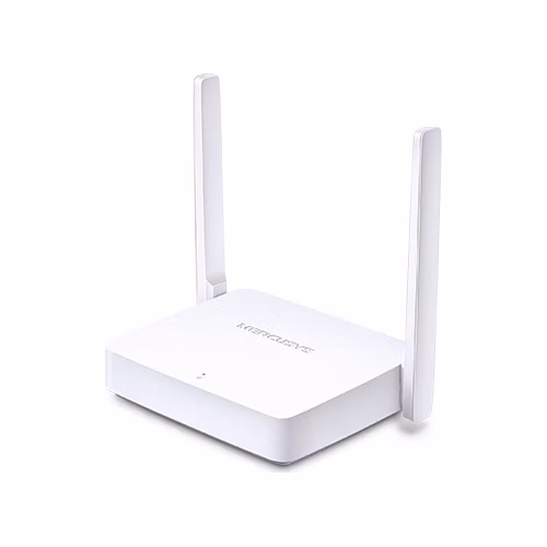 300Mbps Wireless N Router SPEED: 300 Mbps at 2.4 GHz SPEC: 2× Fixed External Antennas, 2× 10/100 Mbps LAN Ports, 1× 10/1