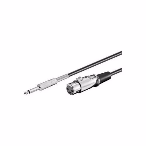 PremiumCord Kabel Jack 6.3mm-XLR M/F 6m