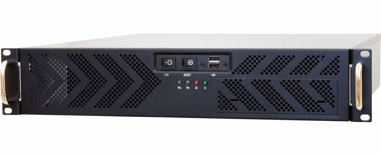 CHIEFTEC Rackmount 2U ATX, UNC-210T-B-U3, 400W, čierna, USB 3.