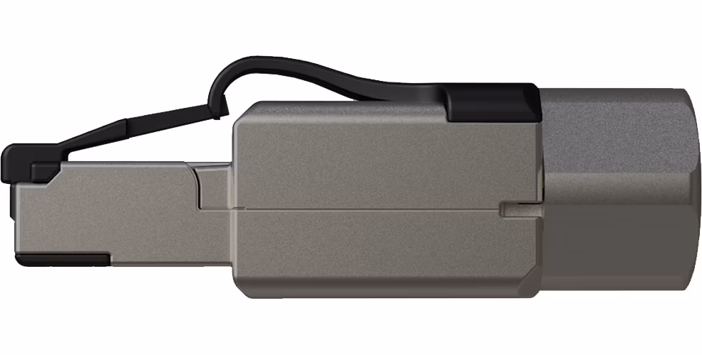 Konektor MPTL RJ45 CAT6 STP samorezný SXRJ45-6-STP-BK-SA-N